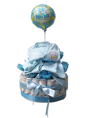 Ver detalle de Torta de Pañales y Ropa Hombre